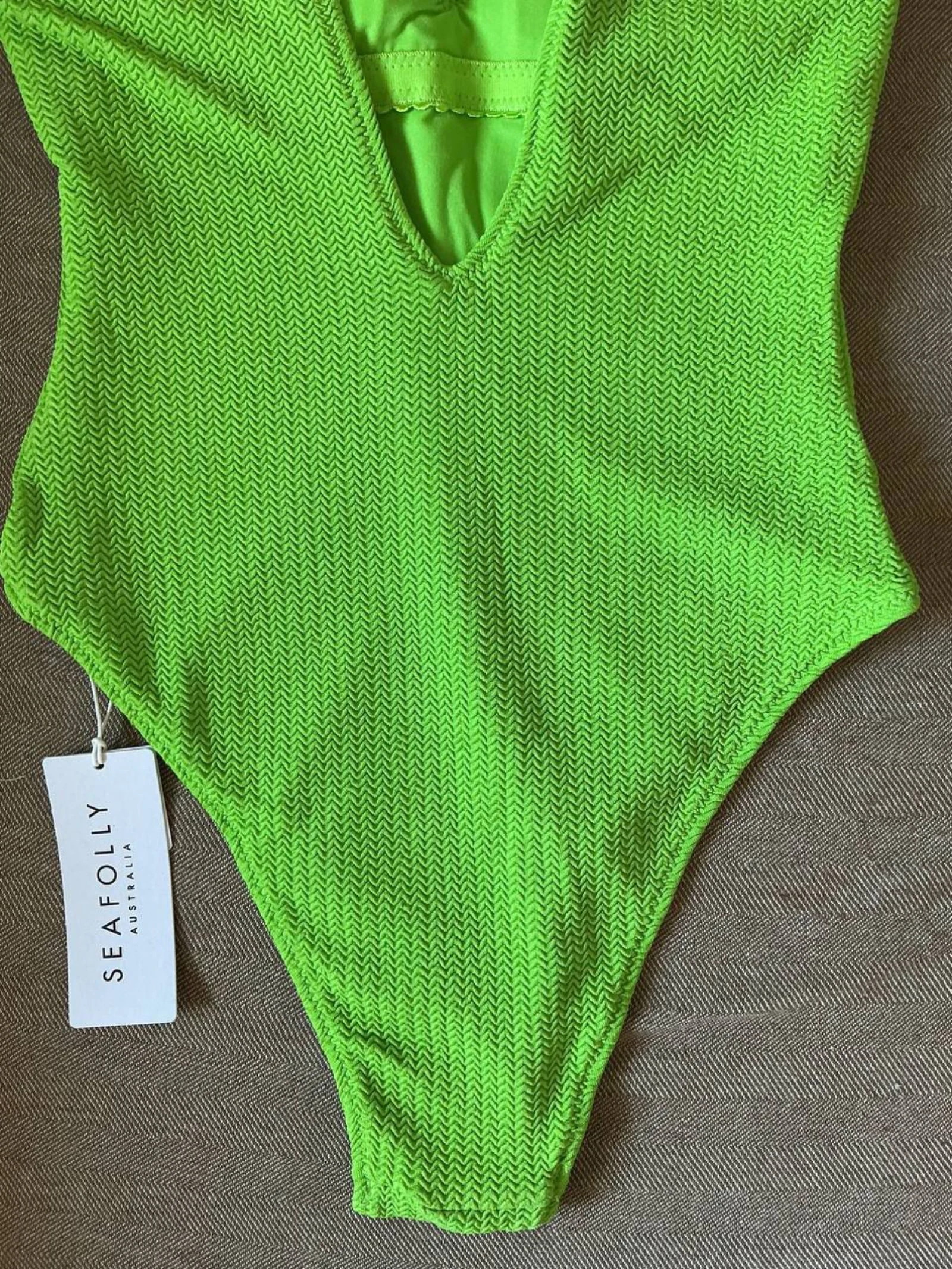 Seafolly Green one-piece swimsuit Size 38 – photo 11